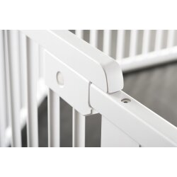 Second choice - ONE4all 1+7 WHITE – Octogon - XXL Parc / playpen, Solid Birchwood