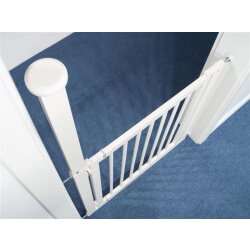 BUZZER ® - Tür- und Treppenschutzgitter 76 bis 82,5 cm - weiß