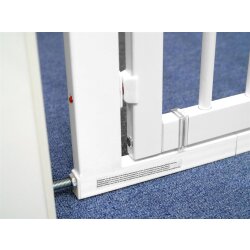 BUZZER ® - Tür- und Treppenschutzgitter 89 bis 96 cm Weiß